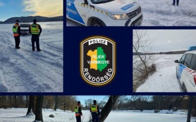 A rendőrség figyelmeztet: jégre lépni tilos és életveszélyes!