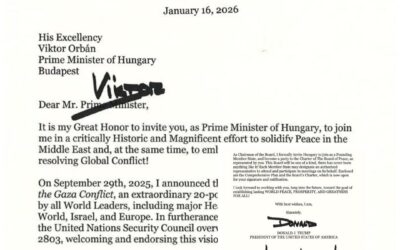 Trump meghívta – Orbán Viktor is ott lesz a Gázai Béketanácsban!