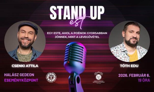 Februári Dumaszínház a Halász Gedeon Eseményközpontban