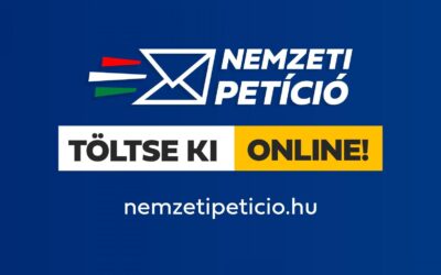 Már online is kitölthető a Nemzeti Petíció