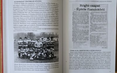 A fehérvári rögbi 40 éves történelme könyvbe foglalva