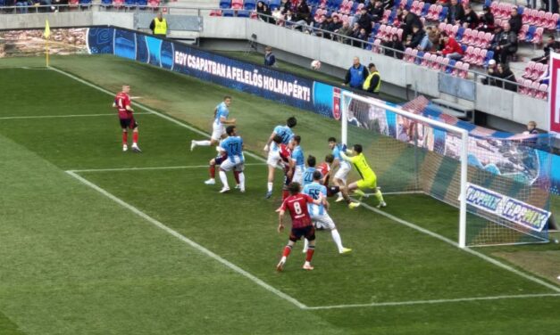 Hét forduló óta veretlen, de nem bírt a Vidi a Kozármislennyel