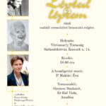 Lépted a léptem – verseskötet bemutatót rendeznek a Vörösmarty Társaságnál