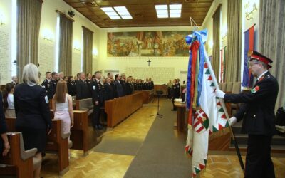 Tűzoltónapi ünnepi állománygyűlés elismerésekkel