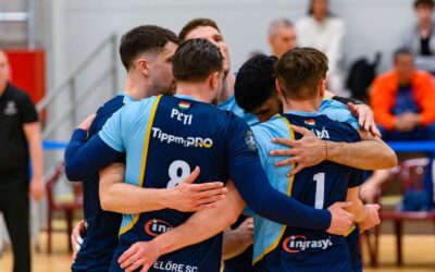 Férfi röpi: megint legyőzte a Loki a PSE-t, jöhet a döntő a Kaposvár ellen!