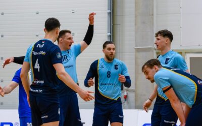 Férfi röpi: idegenben is nyert, egy lépésre a finálétól a MÁV Előre