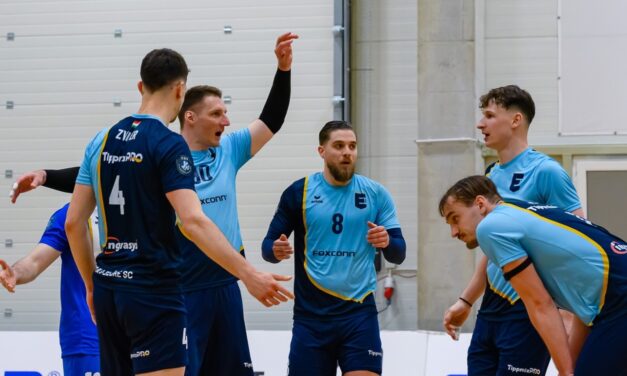 Férfi röpi: idegenben is nyert, egy lépésre a finálétól a MÁV Előre