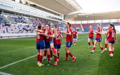 Női foci: elsöpörte a PVSK-t a Vidi, egy lépésre van a feljutás