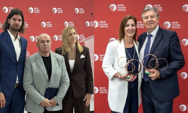 Kézilabda: Siti Bea és Babiczky Tibor is rangos elismerésben részesült