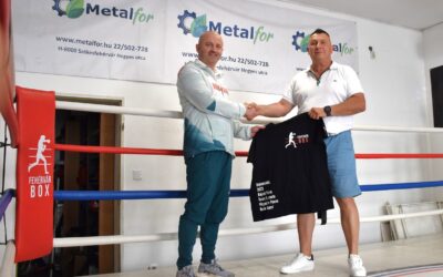 FKSE: adomány a Metal-Fortól, új tréningeszközök segítik az öklözők felkészülését