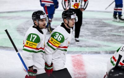 Hoki vb: Erdély Csanád duplázott az olimpiai és vb-címvédő ellen, de nyert az USA