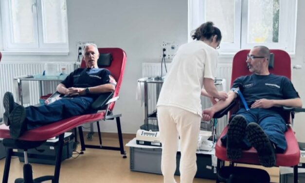 Vért adtak a fehérvári tűzoltók