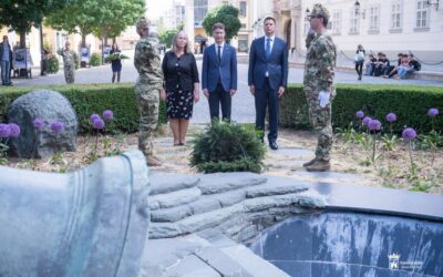 Koszorúzásokkal emlékeztek a második világháború áldozataira