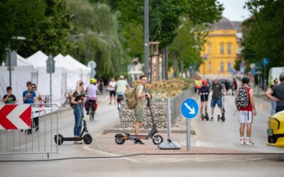 Sikeres páros: Belvárosi piknik és elektromos járművek napja
