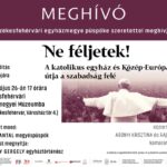 Ne féljetek! A katolikus egyház és Közép-Európa útja a szabadság felé – új kiállítás az Egyházmegyei Múzeumban