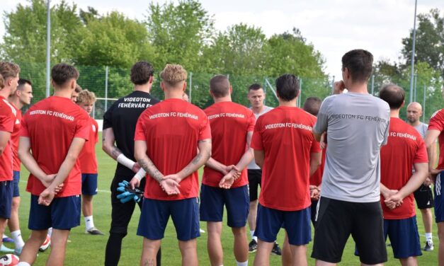 Egy hónap után újra pályán a Vidi, megkezdődött a felkészülés