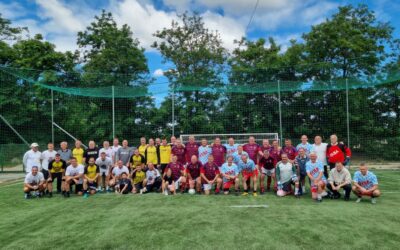 Az elhunyt társakra emlékeztek a futballisták