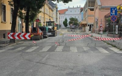 Pénteken indulhat újra a forgalom a Budai úton a Várkörút és a József utca közötti szakaszon