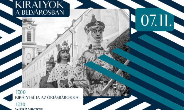 Szombaton ismét sétájukra indulnak a Királyok a Belvárosban