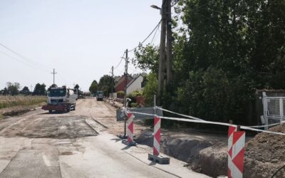 Nagyszombati utcai felújítás: még két hétig maradt a lezárás