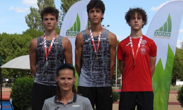 Atlétika: ARAK-os éremeső az U15-16-os ob-n