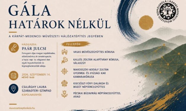 Ingyenes gálakoncert lesz hétfőn a Csajághy Laura Szabadtéri Színpadon