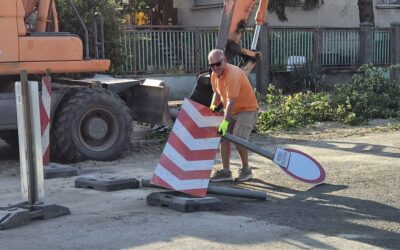 Újra járható a Nagyszombati utca teljes szakasza