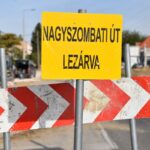 Nagyszombati utca felújítása: újabb lezárás mellett gőzerővel folynak a munkálatok
