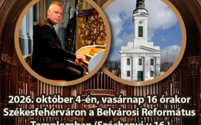 Mórocz Tamás jótékonysági orgonakoncertet ad a Lepramisszió Magyarország javára